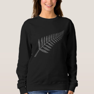 Fern New Zealand Slang for Kiwis Maori NZ New Zeal Sweatshirt