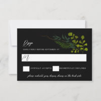 Fern Pepper Tree Leaves Garden Black