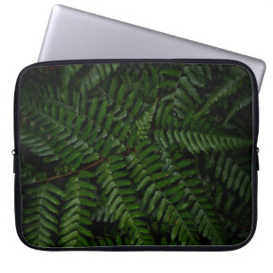 Fern plant laptop sleeve