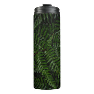 Fern plant thermal tumbler