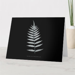 Fern - Polypodyum Fraxinifolium - X-ray effect -08 Thank You Card