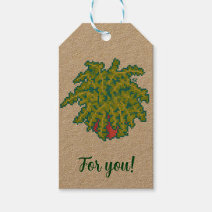 Fern, sail Pixelart, Pixel Art Gift Tags