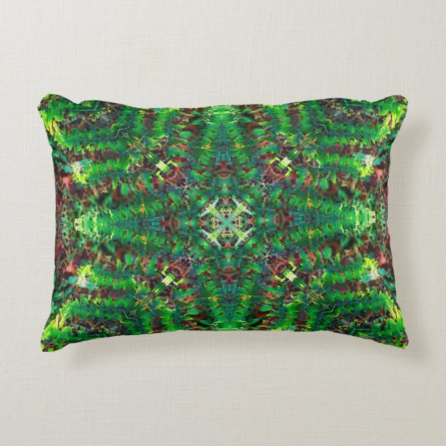 Fern Star Decorative Cushion (Front)