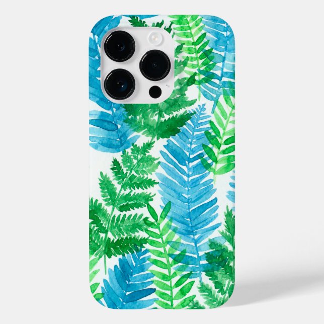 Fern watercolor Case-Mate iPhone case (Back)