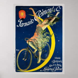 Fernand Clément & Cie Bicycles Vintage Poster