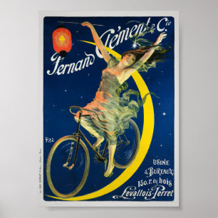 Fernand Clément & Cie Bicycles Vintage Poster