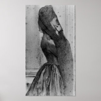 Fernand Khnopff - The veil Poster