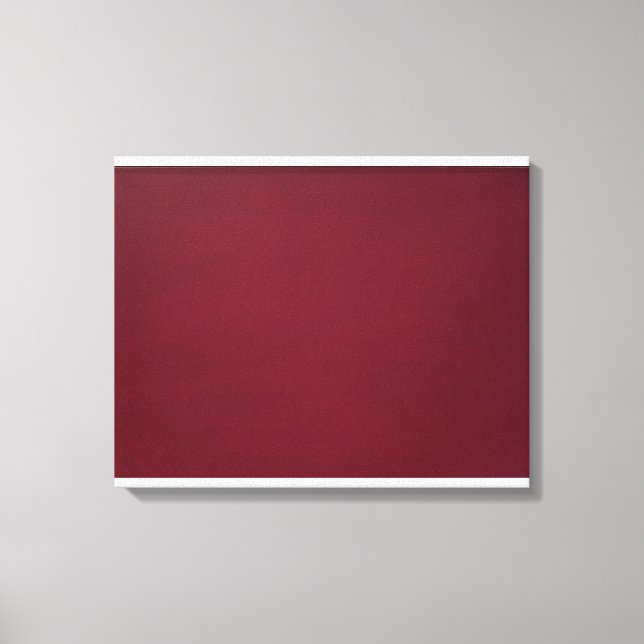 Fernand Leduc - Microchromie 71, ZL Fushia Canvas Print (Front)
