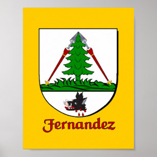 Fernandez Family Shield Print