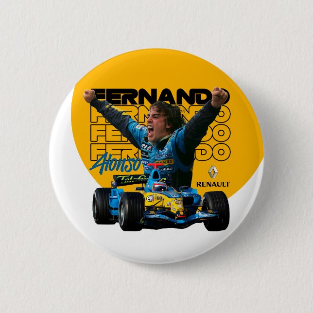 Fernando 6 Cm Round Badge (Front)