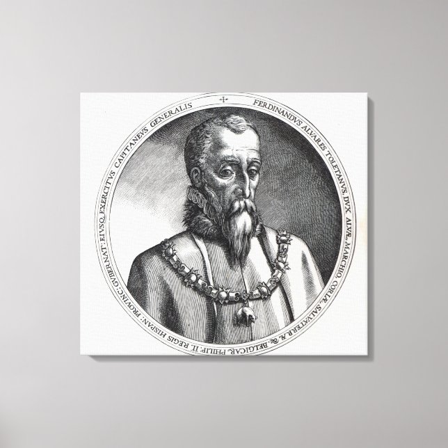 Fernando Alvarez de Toledo, 3rd Duke of Alba Canvas Print (Front)