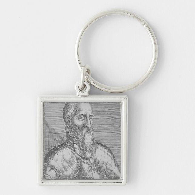 Fernando Alvarez de Toledo, 3rd Duke of Alba Key Ring (Front)