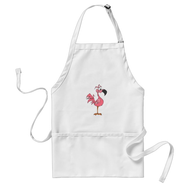 Fernando Flamingo Standard Apron (Front)