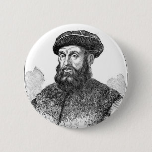 Fernando Magellan, Explorer 6 Cm Round Badge