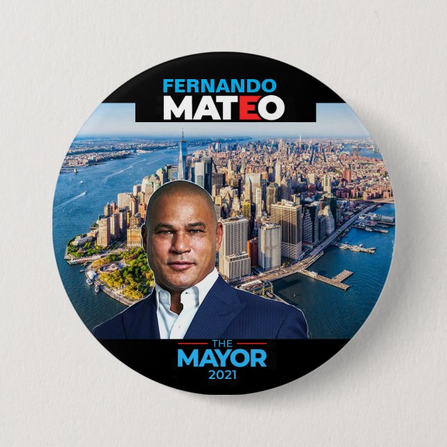 Fernando Mateo 2021 7.5 Cm Round Badge (Front)
