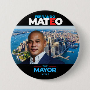 Fernando Matero for Mayor 7.5 Cm Round Badge