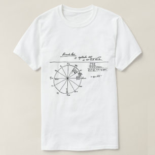 FERNANDO PESSOA ASTROLOGICAL CHART OF RICARDO REIS T-Shirt