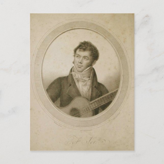 Fernando Sor Postcard (Front)