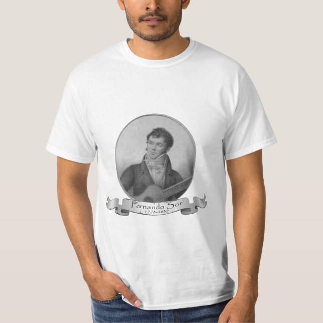 Fernando Sor T-Shirt (Front)
