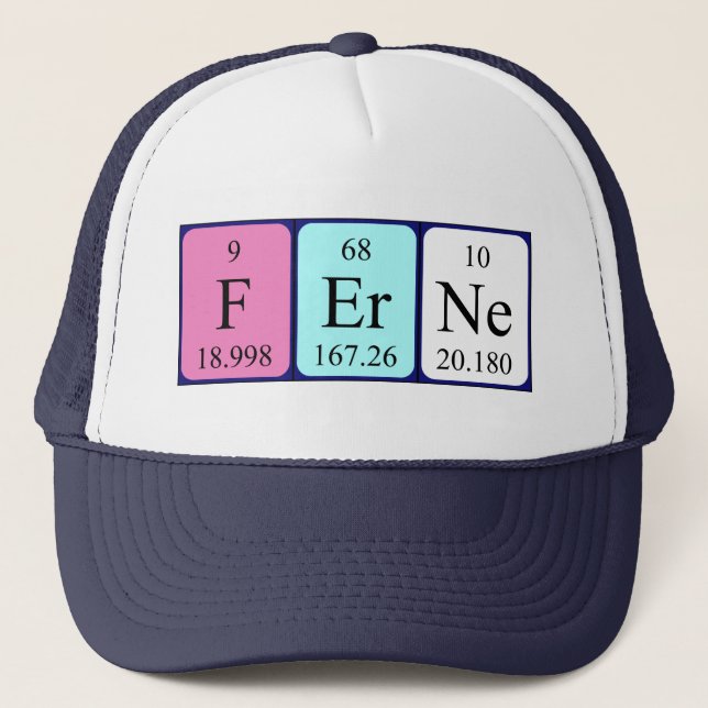 Ferne periodic table name hat (Front)