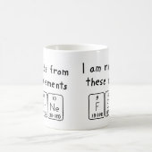 Ferne periodic table name mug (Center)