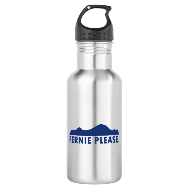 Fernie British Columbia Please 532 Ml Water Bottle (Front)
