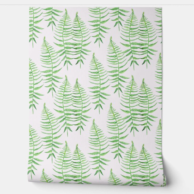FERNS FAWNA WALLPAPER (Unrolling)