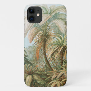 Ferns, Filicinae Laubfarne by Ernst Haeckel iPhone 11 Case