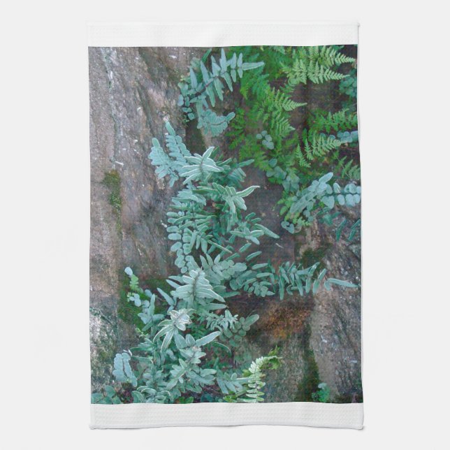 Ferns in Philadelphia Tea Towel (Vertical)