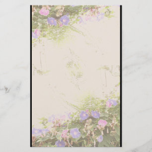 Ferns Morning Glory Stationery