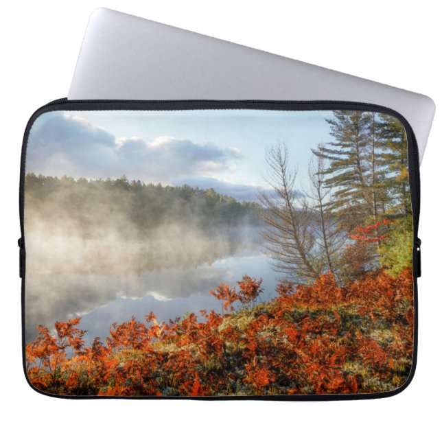 Ferns on Shoreline | Paradise, Michigan Laptop Sleeve (Front)