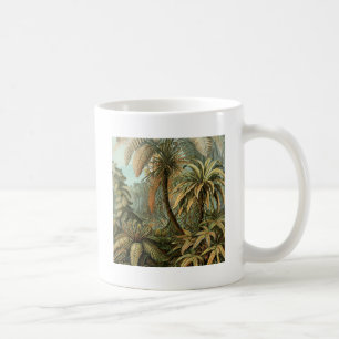 Ferns Palm Tree Antique Botanical Ferns Art Coffee Mug