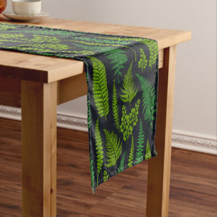 Ferns Short Table Runner