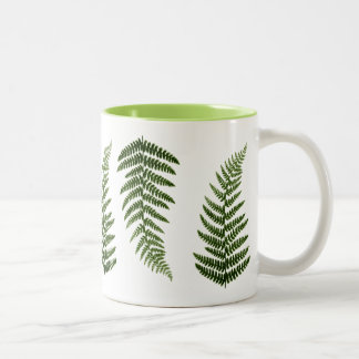 Ferns Two-Tone Coffee Mug