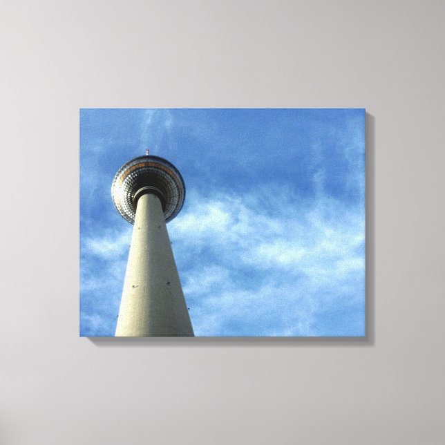 fernsehturm berlin canvas print (Front)