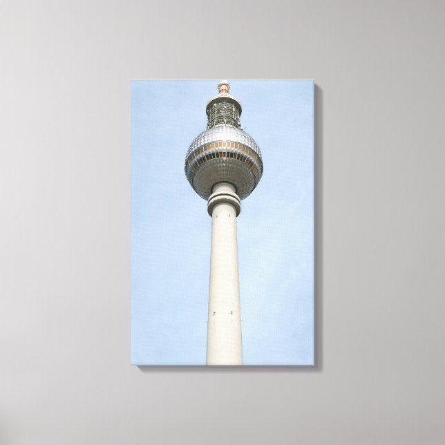 Fernsehturm Berlin Canvas Print (Front)