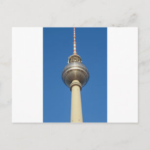 Fernsehturm Television Tower Berlin Postcard
