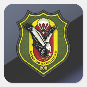 Fernspählehrkompanie 200 [FSLK200] Square Sticker