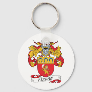 Ferran Family Crest Key Ring