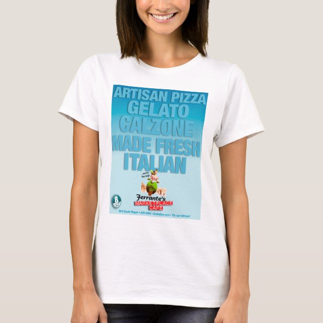 Ferrante's Spokane Artisan Pizza Shirt (Front)