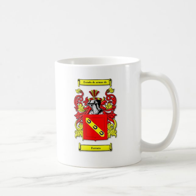 Ferrara Coat of Arms Coffee Mug (Right)