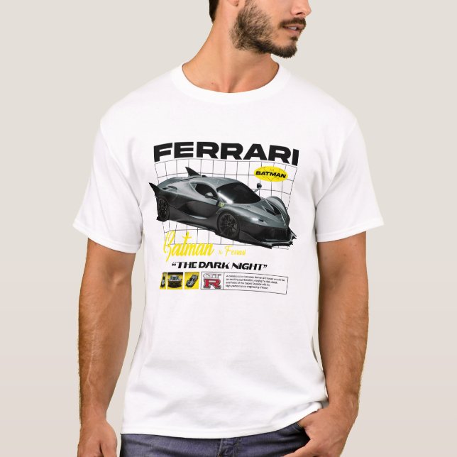 Ferrari batman T-Shirt (Front)