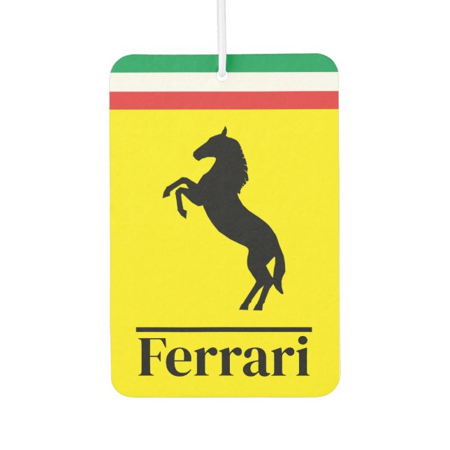 Ferrari Inspired Car Air Freshener (Front)