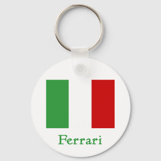 Ferrari Italian Flag Key Ring