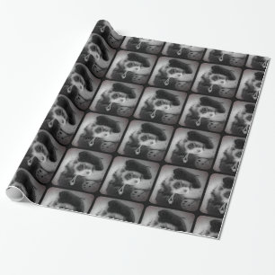 Ferret as Artist Wrapping Paper