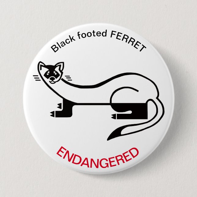 Ferret - button (Front)