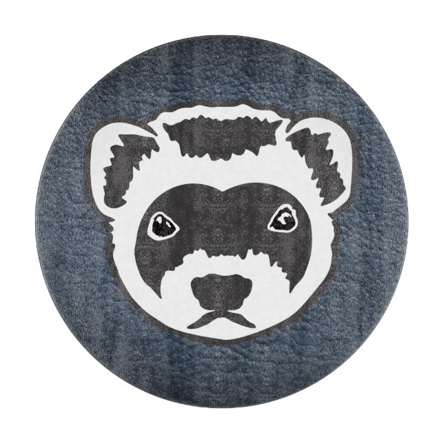 Ferret  cutting board (Front)