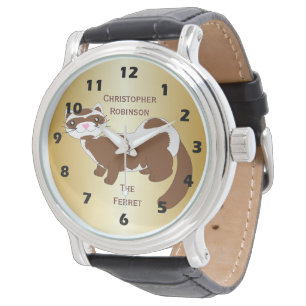 Ferret Design Personalised Watch