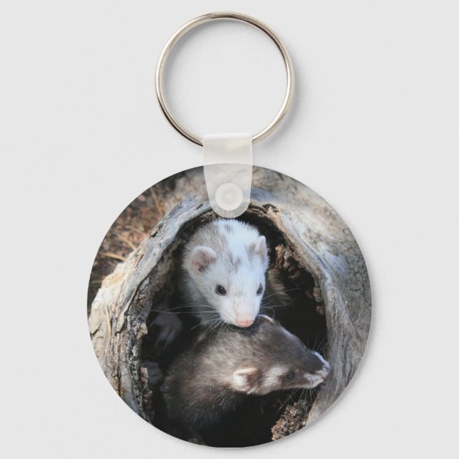 Ferret Ferret Key Ring (Front)