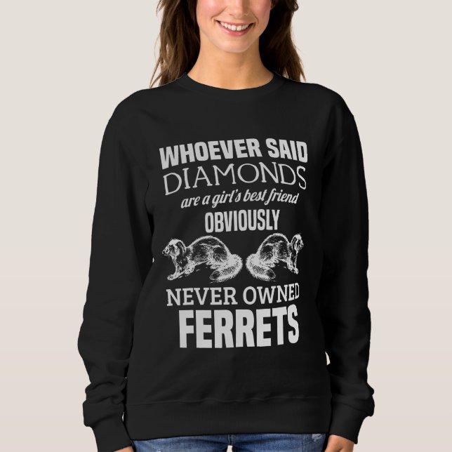 Ferret  For Women Men Kid  Tee (Front)